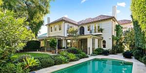 The Luigi Rosselli-redesigned residence is being sold by Nick and Emma Leos.