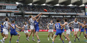 Geelong’s GMHBA Stadium was among the existing venues included in the Visit Victoria pitch.