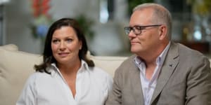 Jenny and Scott Morrison appeared on Nine’s 60 Minutes ahead of the federal election campaign.