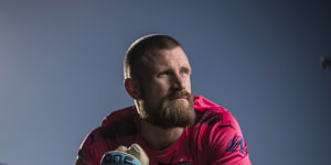 Sydney FC goalkeeper Andrew Redmayne was largely unknown outside of the football bubble - but after Peru,he became a national hero.