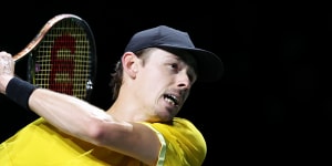 Exercising the Demon:After a three-day off-season,Aussie tennis hope is training hard for 2024
