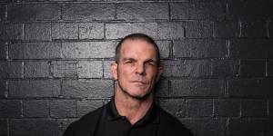 Former rugby league hard man,Ian Roberts is now director of Qtopia Sydney.