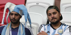 FIFA World Cup:Stranded Argentina fans wonder what to do