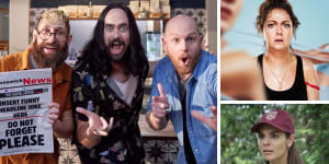 From Aunty Donna’s Coffee Cafe to Wellmania and Class of ’07,it’s a big month for Australian comedy.