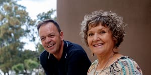Downsizers Kyle and Donna Patterson hope to buy in Manly,but there is limited stock.