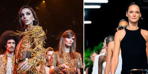 Downtown v Uptown girls and boys. The Blonds and Michael Kors at New York Fashion Week.