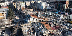 In February,Turkey’s earthquake left cities in ruins.
