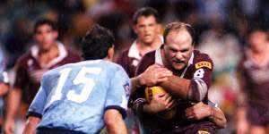 Wally Lewis showed no thoughts of self-preservation during his celebrated playing career,but it has come at a cost.