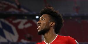 Kingsley Coman scored two goals and set up another in defending champions Bayern's rout of Atletico.