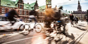 Copenhagen's City Bikes bicycle sharing system is hugely popular with residents and visitors.