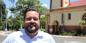 Brisbane City Council Labor leader Jared Cassidy.