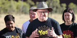 PM’s tears at Uluru show he may be powerless to stop No vote succeeding