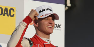 Young Schumacher makes another step towards Formula One