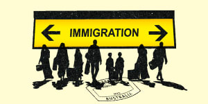 Immigration levels are higher than the government forecast.