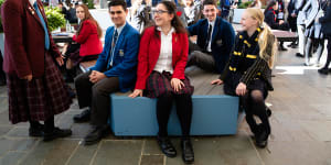 Annie White,Chevalier College,Nicholas Laba,Maronite College of the Holy Family,Lara Ergun,The McDonald College,Oliver Sved,Knox Grammar and Gemma Rodham,Ravenswood School,were among the conference attendees.