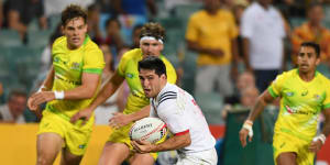 Australia beat US in tough opening match of 2018 Sydney Sevens