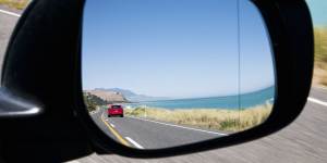 Objects in the rearview mirror may be dodgier than they appear.