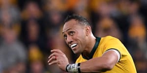 Christian Lealiifano starred against Argentina in his Test comeback.