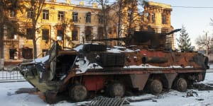 Russian forces close in on Ukraine’s capital amid tough resistance,heavy losses