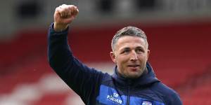 NRL fans could get a close look at Sam Burgess and his Warrington Wolves in Las Vegas next year.