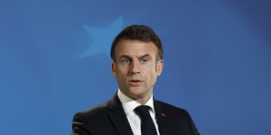 French President Emmanuel Macron will give a televised address on Wednesday.