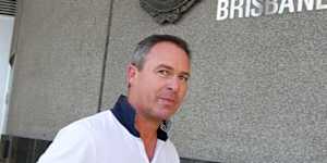 Andrew Crook after his arrest in 2014. 