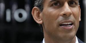 New British Prime Minister Rishi Sunak has warned of tough times ahead.