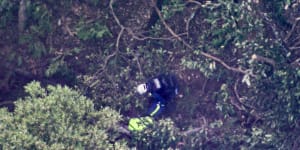 Father and son dead after landslide hits bushwalkers in Blue Mountains