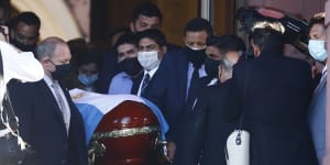 'Diego lives in the people':Devastated Argentina bids farewell to Maradona