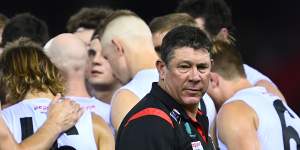 Saints coach Brett Ratten said the loss to Geelong was disappointing.