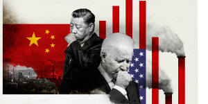 US v China climate 