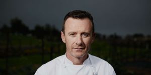 Chef Dan Hunter from Brae in Victoria,awarded Vittoria Coffee Restaurant of the Year.