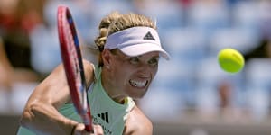 Mothers’ club dwindles as Kerber and Osaka exit first round