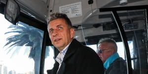 Transport Minister Andrew Constance.