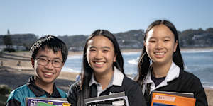 HSC siblings Josh,Tammie and Rebecca Liew. 