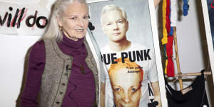 Julian Assange to ask for prison release to attend Vivienne Westwood’s funeral