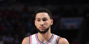 Australian NBA star Ben Simmons will not report for spring training with the 76ers.