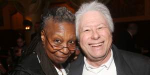 Whoopi Goldberg and Alan Menken in New York in March. 
