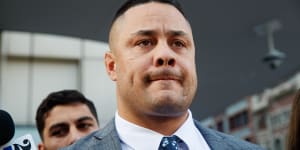 Jarryd Hayne’s lawyers allege woman ‘concealed’ messages about consent