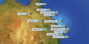 National weather forecast for Monday May 12