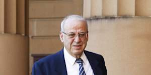Jailed former NSW Labor MP Eddie Obeid.