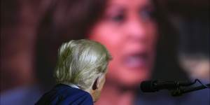 Always divided,America is now combustible. Trump and Harris show it as never before