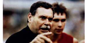 AFL coaching colossus Ron Barassi in Sydney.