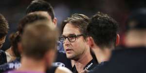 Carlton coach David Teague says he is the man to lead the Blues going forward.