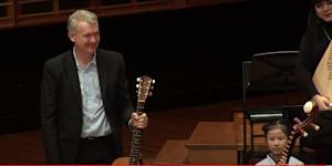 Tony Burke enjoys the finer things in life,including music.