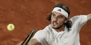 Stefanos Tsitsipas did not want to reveal wether he had been vaccinated.