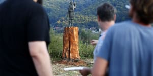 Melania Trump statue returns in Slovenia. (This one won't burn)