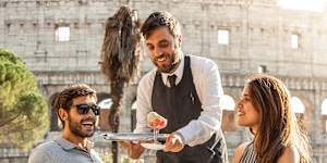 When it comes to eating at a restaurant,consider where you are.