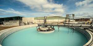 The desalination plant at Wonthaggi in Victoria.