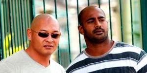 Final hours ... Andrew Chan and Myuran Sukumaran were full of life,supporting their fellow death row inmates and praying with them.